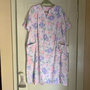 Vintage Heather Collection Floral Gown